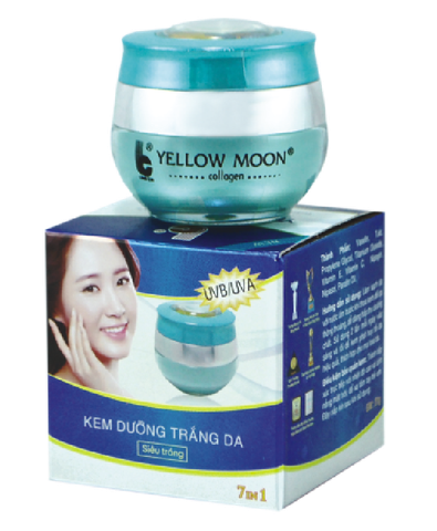 Kem Dưỡng Trắng Da-Siêu Trắng Yellow Moon Trăng Vàng Linh Chi (21g))_YM008 