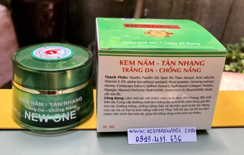 Ốc Sên New Today-Đẳng Cấp VIP-Kem Trị Nám  LINH CHI (30g)_OS026 