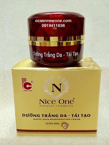Kem dưỡng trắng tái tạo da Nice One Linh Chi (16g)-NO04 Kem dưỡng trắng tái tạo da Nice One Linh Chi (16g)-NO04