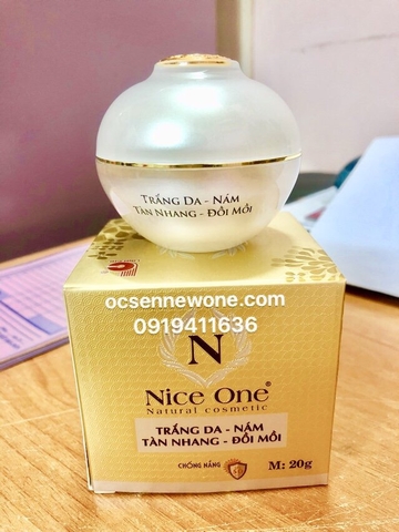 Kem trắng da-nám-tàn nhang-đồi mồi Nice One Linh Chi (20g)-NO10 (đã có hộp mới) 