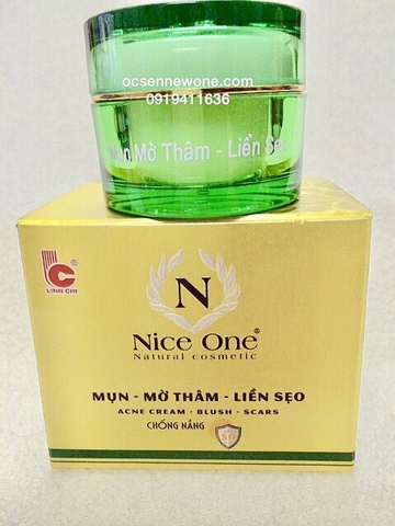 Kem trị mụn mờ thâm liền sẹo Nice One Linh Chi (10g)-NO05