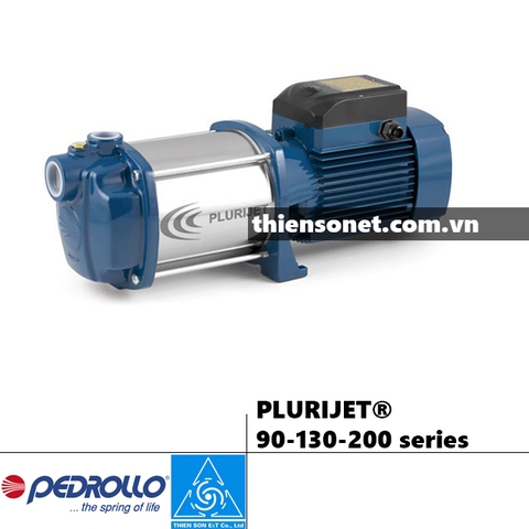 Series Máy bơm nước PEDROLLO PLURIJET® 90-130-200