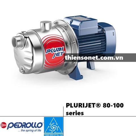 Series Máy bơm nước PEDROLLO PLURIJET® 80-100