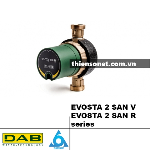 Series Máy bơm nước DAB EVOSTA 2 SAN V, EVOSTA 2 SAN R