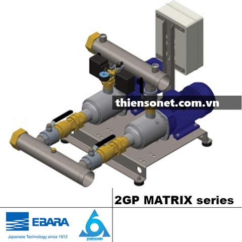 Hệ bơm tăng áp EBARA 2GP MATRIX