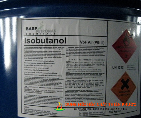 Đôi nét về dung môi ISO - BUTANOL | SP phân phối bởi Dung môi hóa chất Thiên Phước