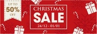 CHRISTMAS SALE - UP TO 50% OFF