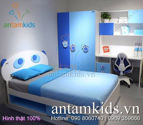 Phòng ngủ trẻ em cao cấp Tomy Niki HinhThat06 - Hình thật 100%