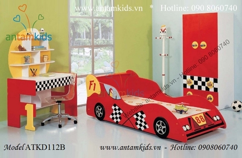 Bộ phòng ngủ hình xe ô tô ATKD112B
