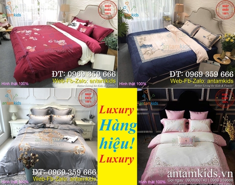 BST LUXURY–Chăn-Ga-Gối HÀNG HIỆU 2018  –  THỜI TRANG SÀNH ĐIỆU – SIÊU HOT