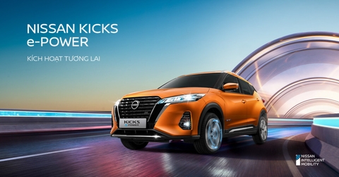 NISSAN KICKS E-POWER HOÀN TOÀN MỚI CHÍNH THỨC RA MẮT TẠI THỊ TRƯỜNG VIỆT NAM