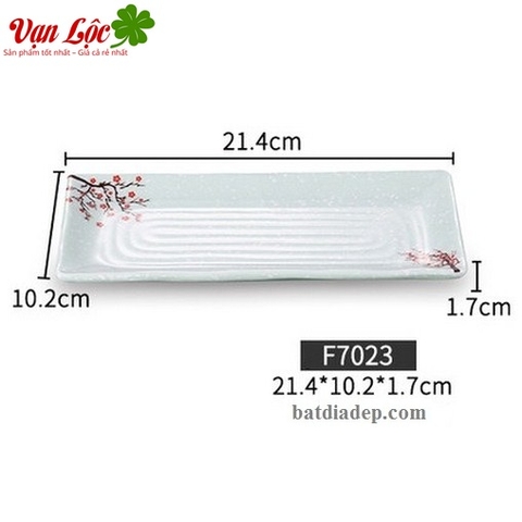 Đĩa chữ nhật F7023 F7024 F7025