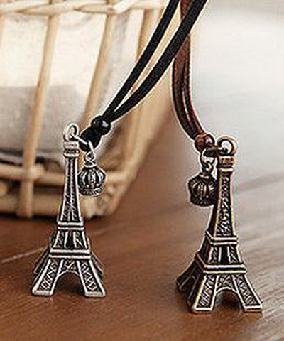 Dây chuyền vintage tháp Eiffel Paris V.2