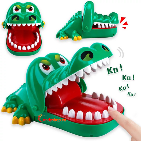 Trò Chơi Khám Răng Cá Sấu Khổng lồ - Crocodile Dentist