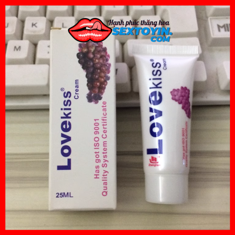 Gel bôi trơn LoveKiss hương nho 25ml - G01D