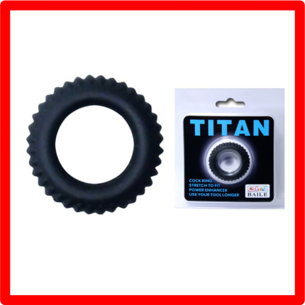 Vòng rung gai silicone đeo dương vật Titan - DC21T