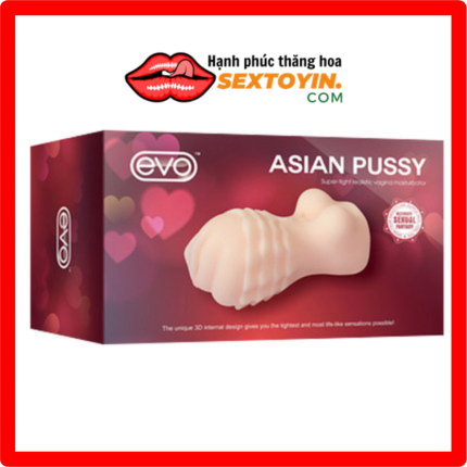 Âm đạo giả cầm tay silicon Asia Pussy Evo-AD008