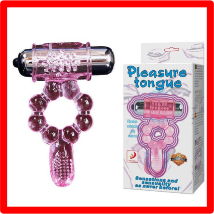 Vòng rung  lưỡi gai Pleasure tongue Baile - DC21H