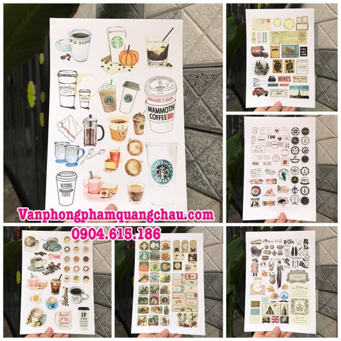 Sticker decan - (Set 02 tờ)_S178