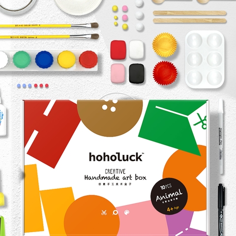 Hộp sáng tạo thủ công, học liệu dành cho trẻ - Handmade Art Box Hoholuck