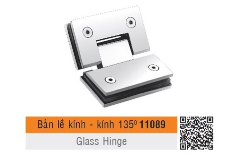 Bản lề kính - kinh 135 độ Việt Tiệp 11089