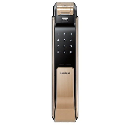 Khóa cửa vân tay Samsung P718 Gold