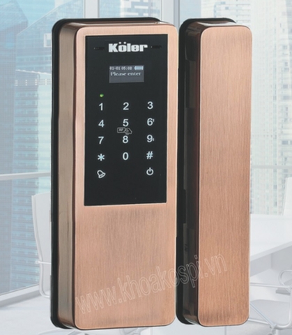 Khoá thẻ từ cửa kính Koler KL9910