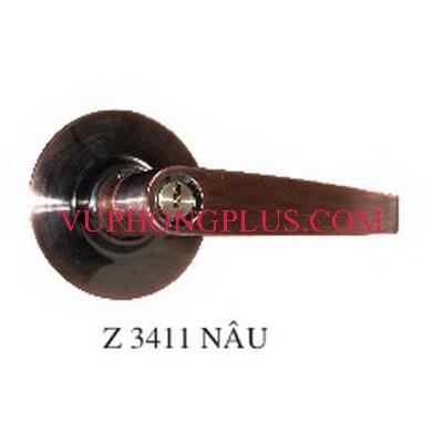 Khóa tròn gạt Zani Z3411 nâu