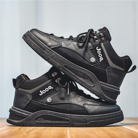 Giày Boot Nam - Boots Cổ Ngắn 2 Màu Dày Dặn Thoáng Mát GN431