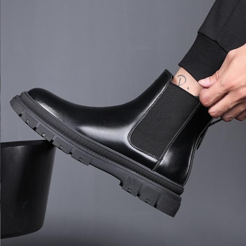 Giày Boot Nam - Chelsea Boots Nam MAN Dễ Phối Thời Trang Cá Tính GN443