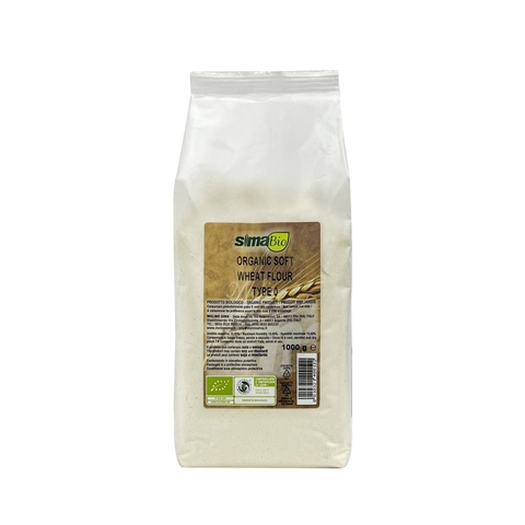 Bột mì trắng đa dụng hữu cơ Sima Bio 1kg