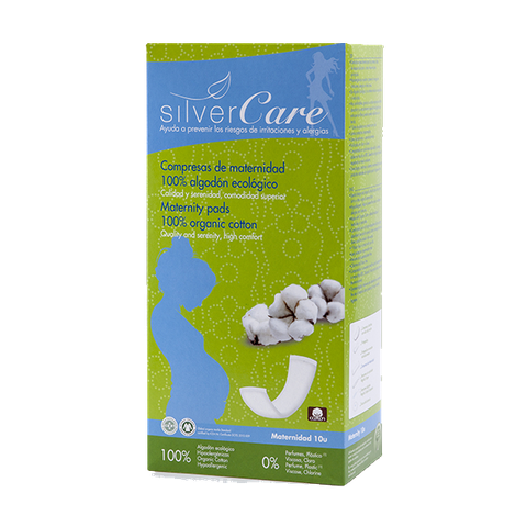 Băng vệ sinh hữu cơ dành cho phụ nữ sau sinh Silvercare 10 miếng