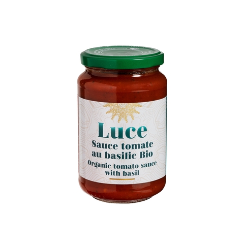 Sốt cà chua húng quế hữu cơ Luce 340g