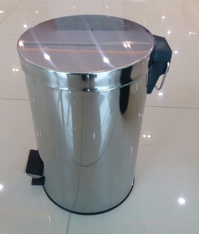 Thùng rác inox đạp chân 20 lít