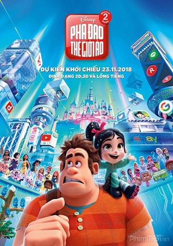 RÁP-PHỜ ĐẬP PHÁ 2: PHÁ ĐẢO THẾ GIỚI ẢO Wreck-It Ralph 2: Ralph Breaks the Internet (2018)