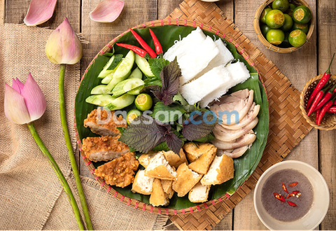 Nâng cấp mẹt bún đậu của quán với những nguyên liệu thơm ngon