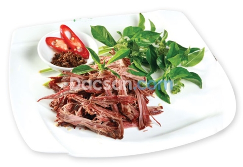 Cách chế biến bò một nắng làm món nhậu đãi khách