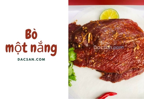 Bò một nắng – Món ngon với bò được giới sành ăn ưa chuộng