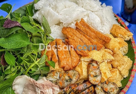 Nguyên liệu làm bún đậu mắm tôm