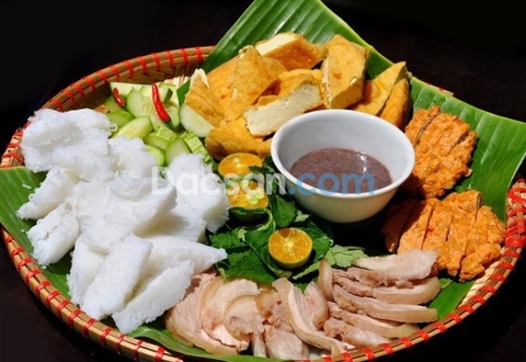 Chả cốm giá sỉ ở Bình Dương - Loại chuyên dùng cho quán bún đậu mắm tôm