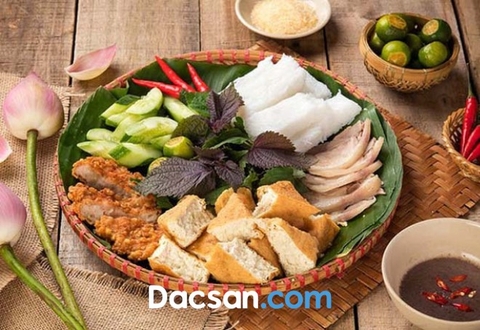 Mẹt bún đậu mắm tôm gồm những nguyên liệu gì?