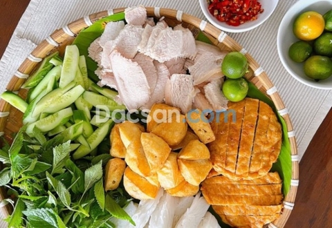 Một phần bún đậu mắm tôm có bao nhiêu calo?