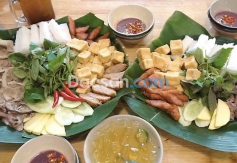 Cách làm bún đậu mẹt tại nhà