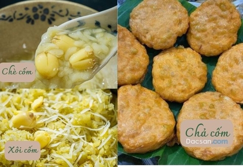 Cách làm 3 món ngon cực phẩm từ cốm