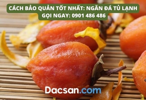 Cách bảo quản hồng treo gió Đà Lạt để lâu, hương vị dẻo ngon