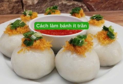 Cách làm bánh ít trần ngon chuẩn vị tại nhà