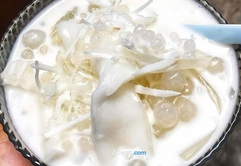 Cách làm chè dừa dầm Hải Phòng siêu ngon tại nhà
