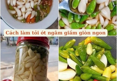 Cách làm tỏi ngâm giấm tại nhà giòn ngon, không bị xanh