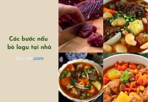 Cách nấu bò lagu nước dừa siêu ngon tại nhà