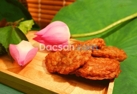 Cách làm chả cốm bằng nồi chiên không dầu